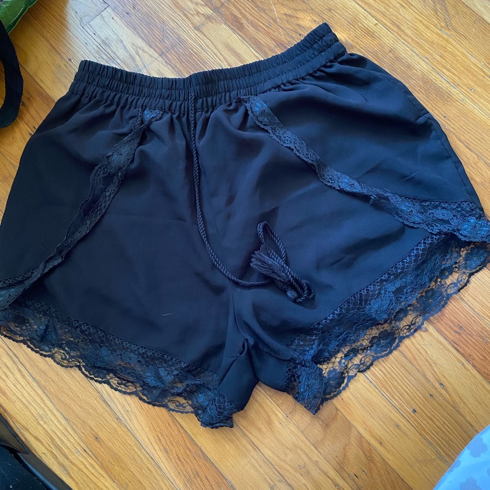 Back shorts lightly worn